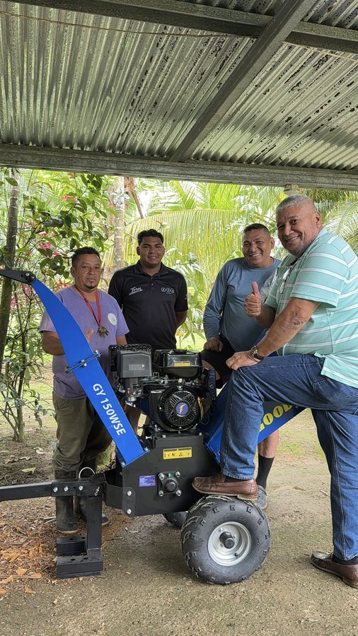 Entrega técnica de trituradora Goodyear