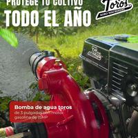 Bomba de Agua Toros 3x3 Gasolina 15 HP — foto 1
